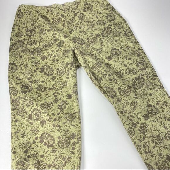 Sigrid Olsen Sport Lagenlook Wide Leg Floral Pants 16W - Picture 6 of 11